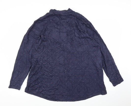 M&S Womens Blue Pullover Jumper Size 18