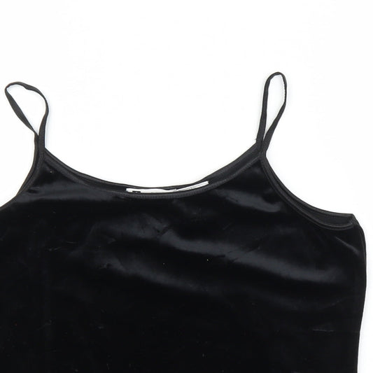 Accent Womens Black Camisole Blouse Size M