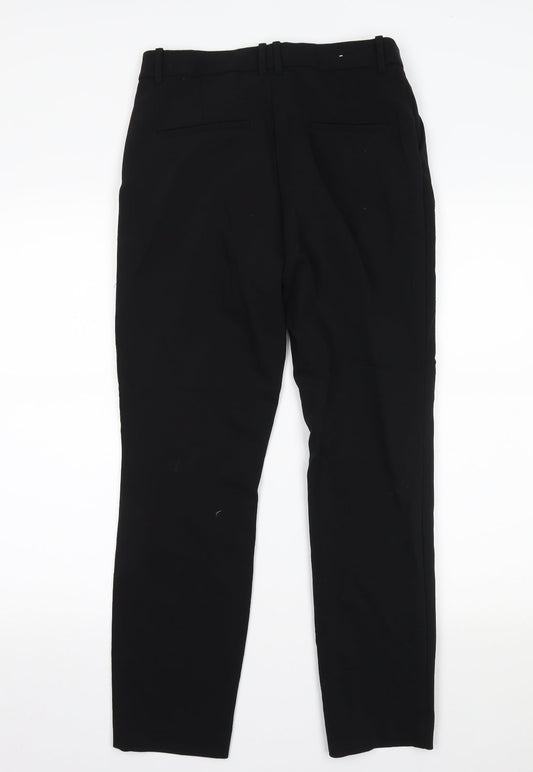 H&M Womens Black Dress Pants Trousers Size 12 L26 in