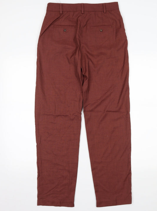 The Freya Womens Brown Trousers Size 8 L27 in
