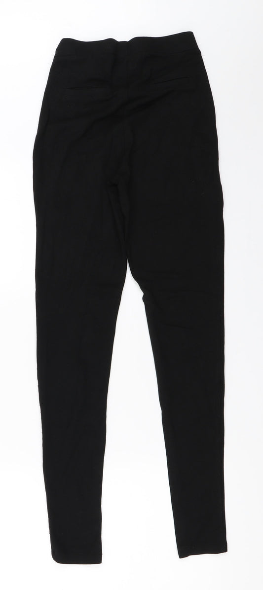 Koton Womens Black Trousers Size XS L28 in