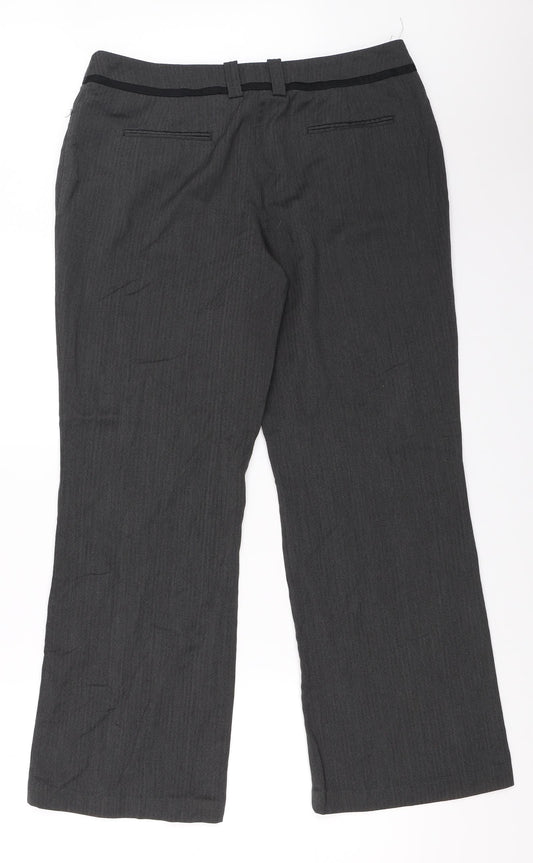 NEXT Womens Grey Trousers Size 14 L29 in
