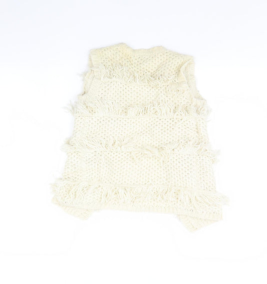 TU Girls Ivory Jacket Size 7 Years
