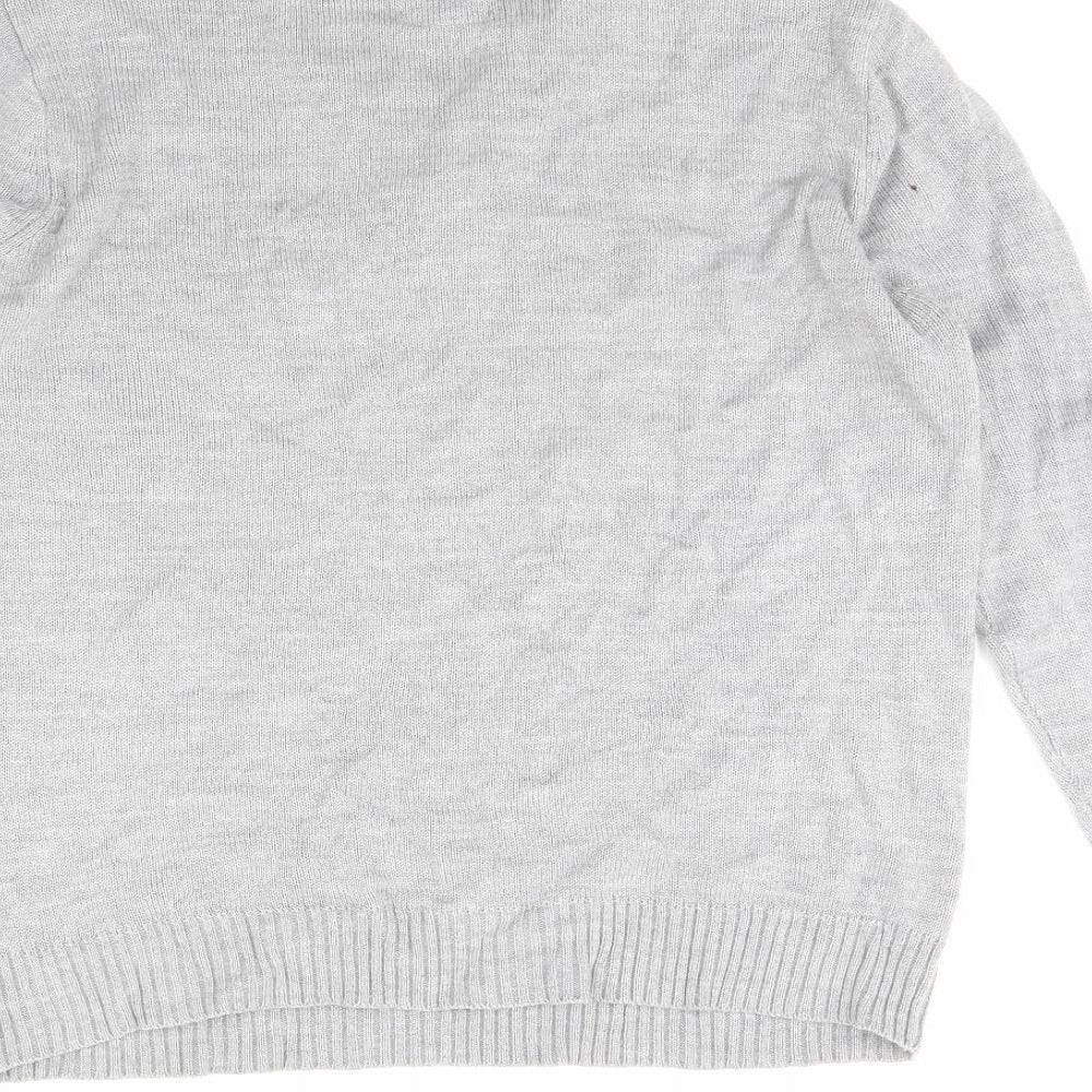 Cedar Wood State Mens Grey Pullover Jumper Size XL