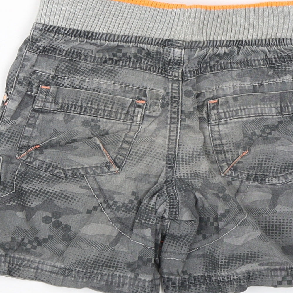 George Baby Grey Camouflage Jogger Trousers Size 18-24 Months