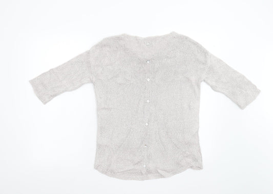 NEXT Womens Grey Pullover Jumper Size 6