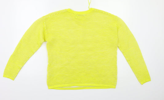 TU Womens Yellow Pullover Jumper Size 12