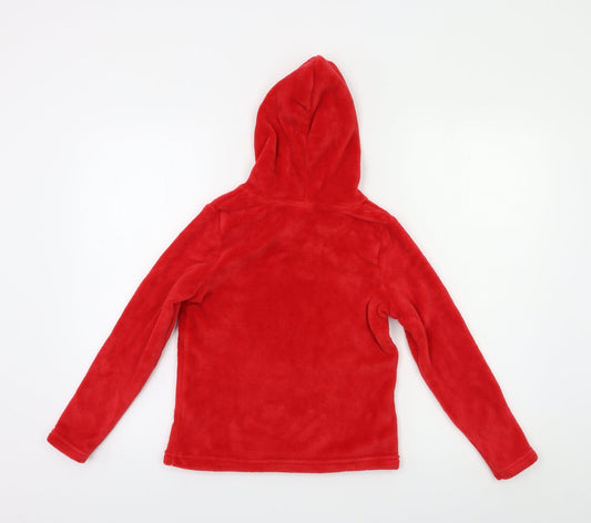Marvel Comics Girls Red Pullover Hoodie Size 9 Years - Superheroes