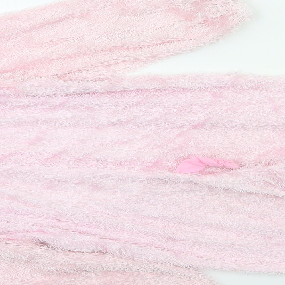 Smiffys Girls Pink Bodysuit Size 4-5 Years - Piglet