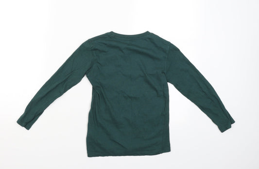 Pep&Co Boys Green Basic T-Shirt Size 7-8 Years - United Future