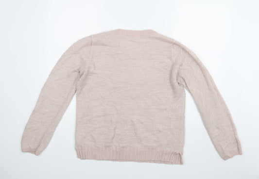 Marisota Womens Pink Pullover Jumper Size 12