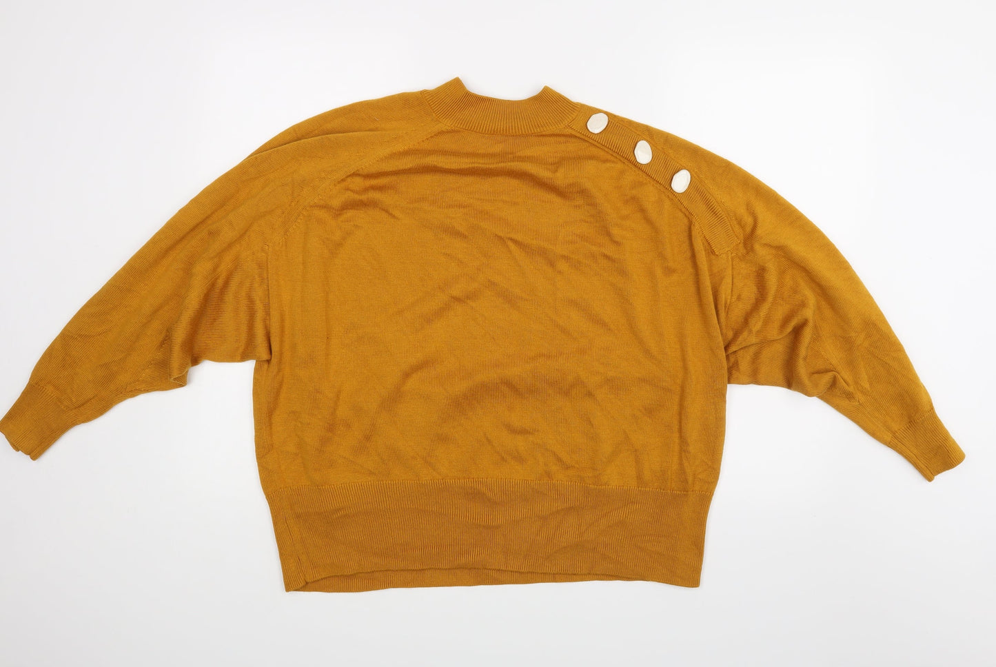JD Williams Womens Yellow Pullover Jumper Size 20