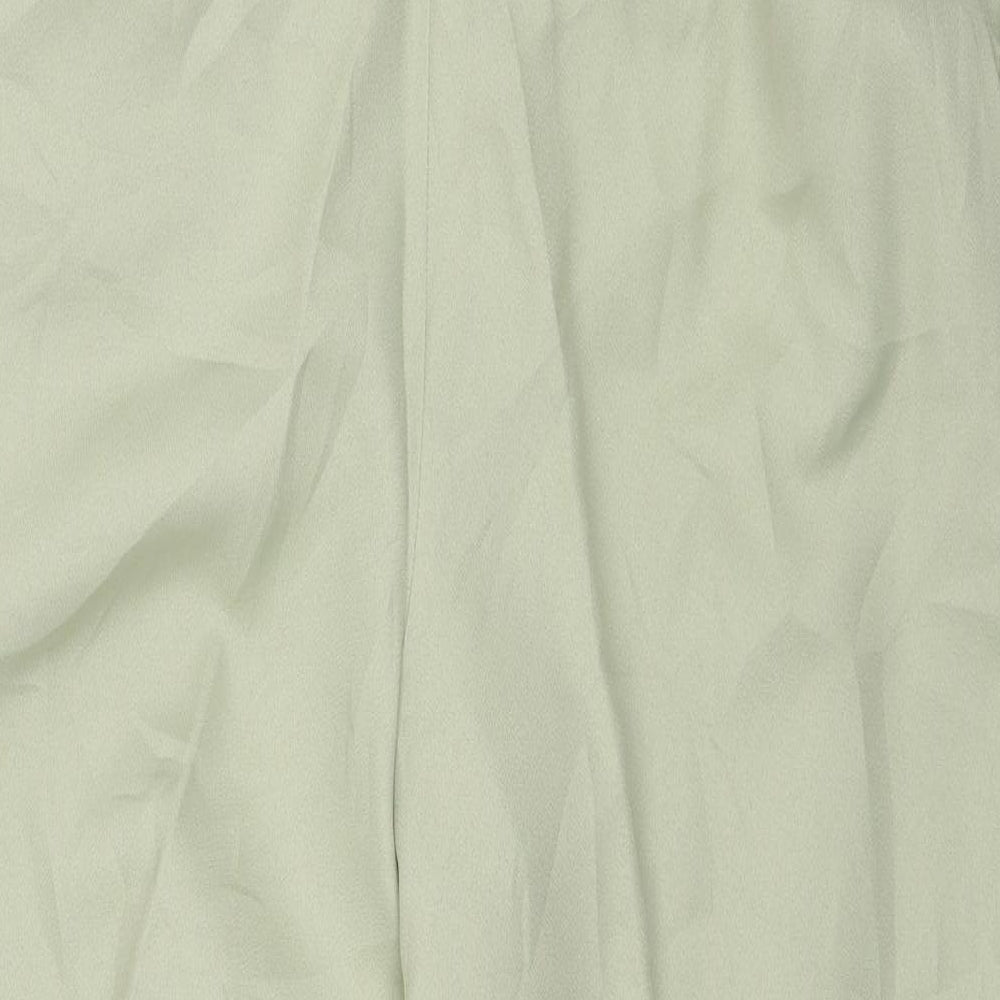 Preworn Womens Green Trousers Size 14 L23 in