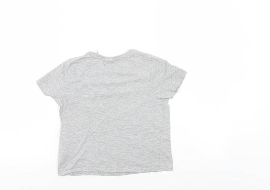 Star Wars Boys Grey Basic T-Shirt - Star wars