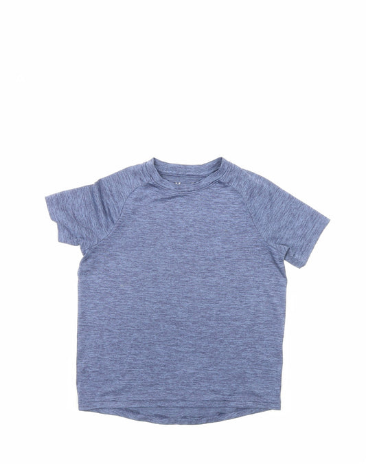Under Amour Girls Blue Basic T-Shirt