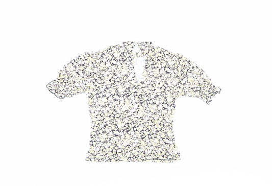 Miss Selfridge Womens Multicoloured Floral Basic Blouse Size 8