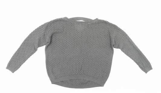New Look Womens Green Pullover Jumper Size 10