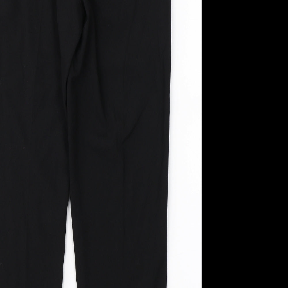 Papay Womens Black Dress Pants Trousers Size 12 L25 in