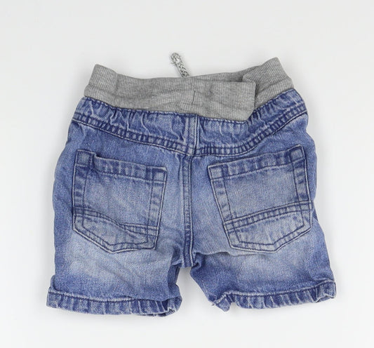 F&F Baby Blue Denim Jeans Size 12-18 Months - shorts