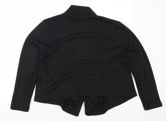 Viz A Viz Womens Black Cardigan Jumper Size 14