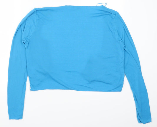 Store 21 Womens Blue Cardigan Jumper Size 16
