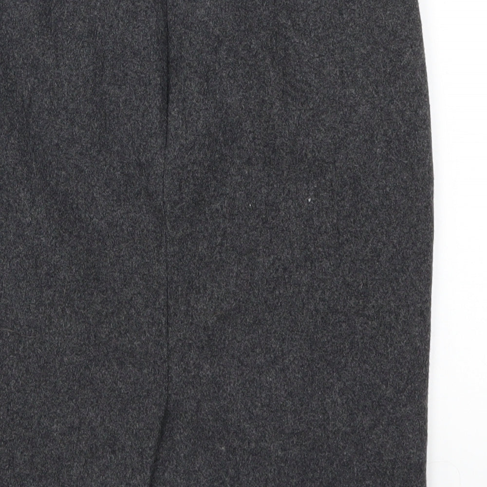 J Crew Womens Grey Straight & Pencil Skirt Size 26 in