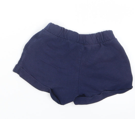 Gap Girls Blue Boyfriend Shorts Size 4-5 Years