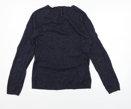 NEXT Womens Blue Knit Pullover Jumper Size 8