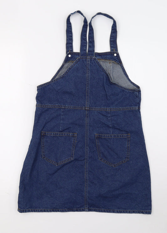 Newlook Womens Blue Dungaree One-Piece Size 8