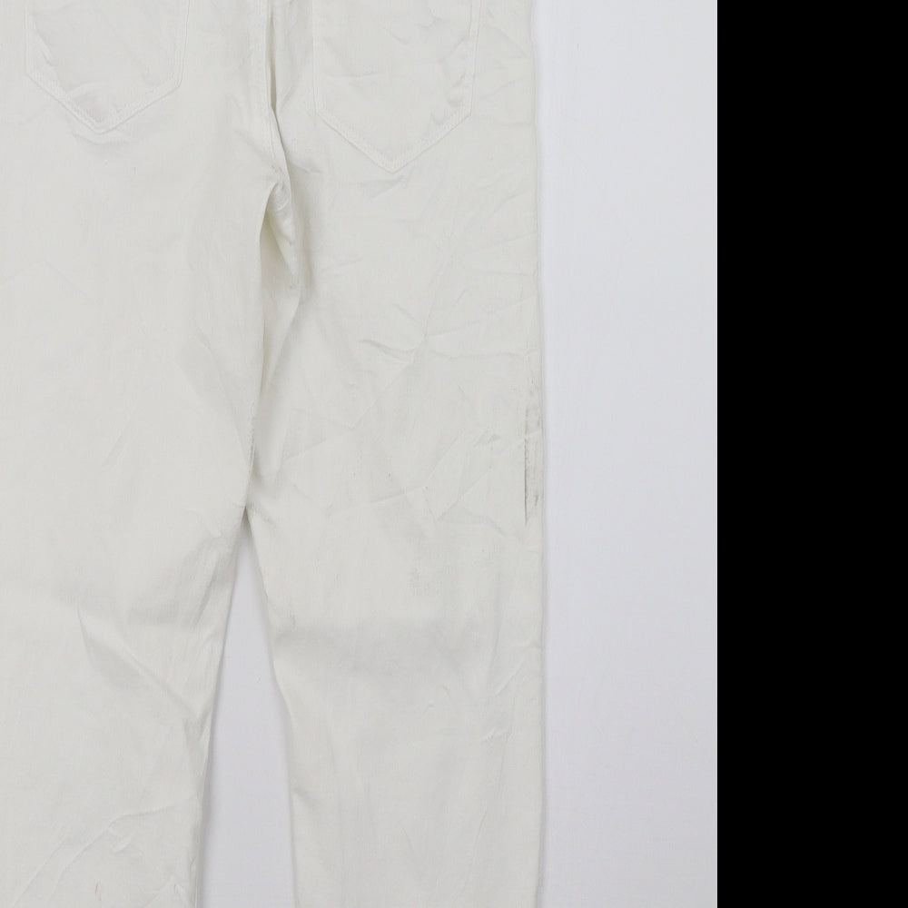Marks and Spencer Womens White Jegging Jeans Size 8 L21 in