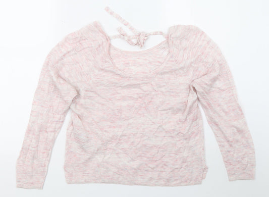 Marks and Spencer Womens Pink Pullover Jumper Size 8