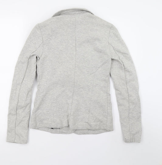 heyton Womens Grey Jacket Blazer Size 8