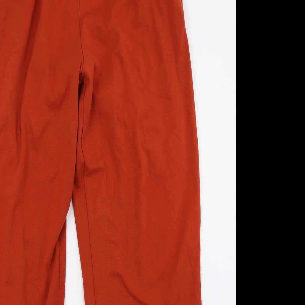 Mountain Lake Womens Orange Sweatpants Trousers Size M L28.5 in