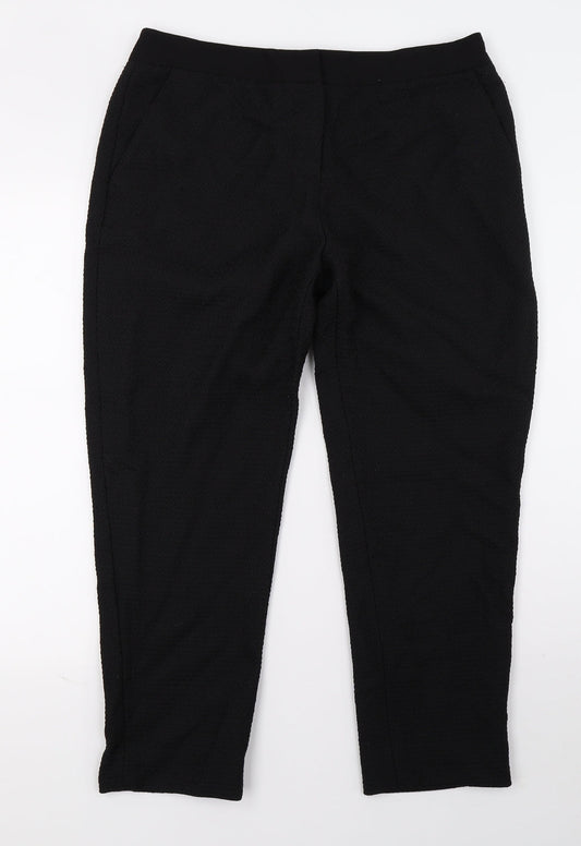 Fenn Wright Manson Womens Black   Trousers  Size 14 L23 in