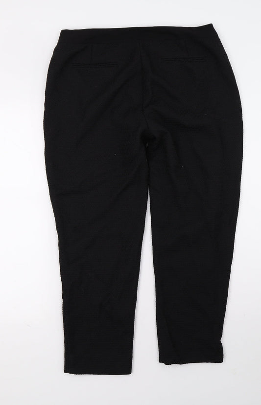 Fenn Wright Manson Womens Black   Trousers  Size 14 L23 in