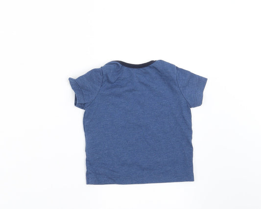 Gap Baby Blue Basic T-Shirt Size 6-9 Months - SHIP