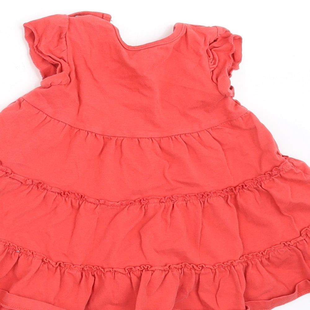 Nutmeg Girls Red A-Line Size 6-9 Months