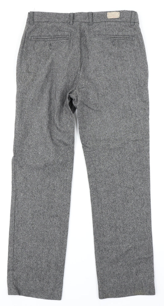 Linea Womens Grey Trousers Size 32 in L27 in