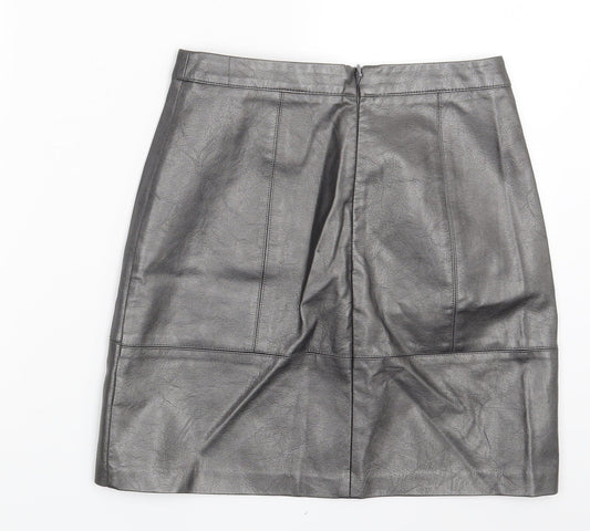 New Look Womens Brown Mini Skirt Size 8