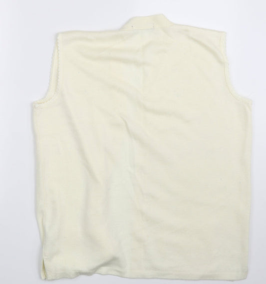 Voir Exvhange Womens Ivory Cardigan Jumper Size XL