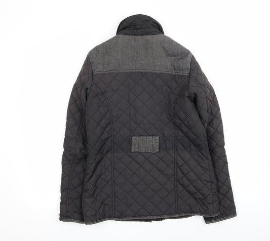 Primark Womens Black Jacket Coat Size 10