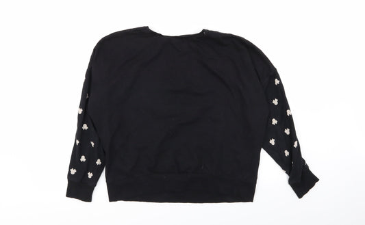 Asda George Womens Black Pullover Jumper Size 12