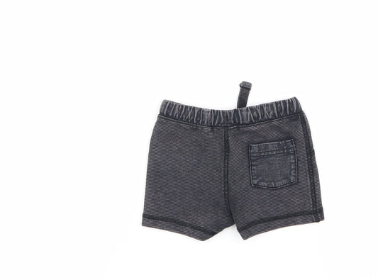 fred and flo Boys Grey Tie Dye Capri Trousers Size 3-6 Months