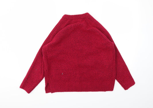 M&S Womens Pink Pullover Jumper Size M