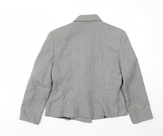 st Michael Womens Grey Jacket Blazer Size 14