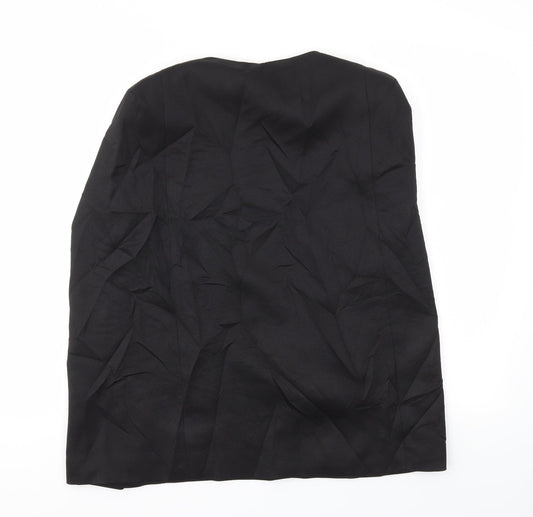 Missguided Womens Black Jacket Blazer Size 10