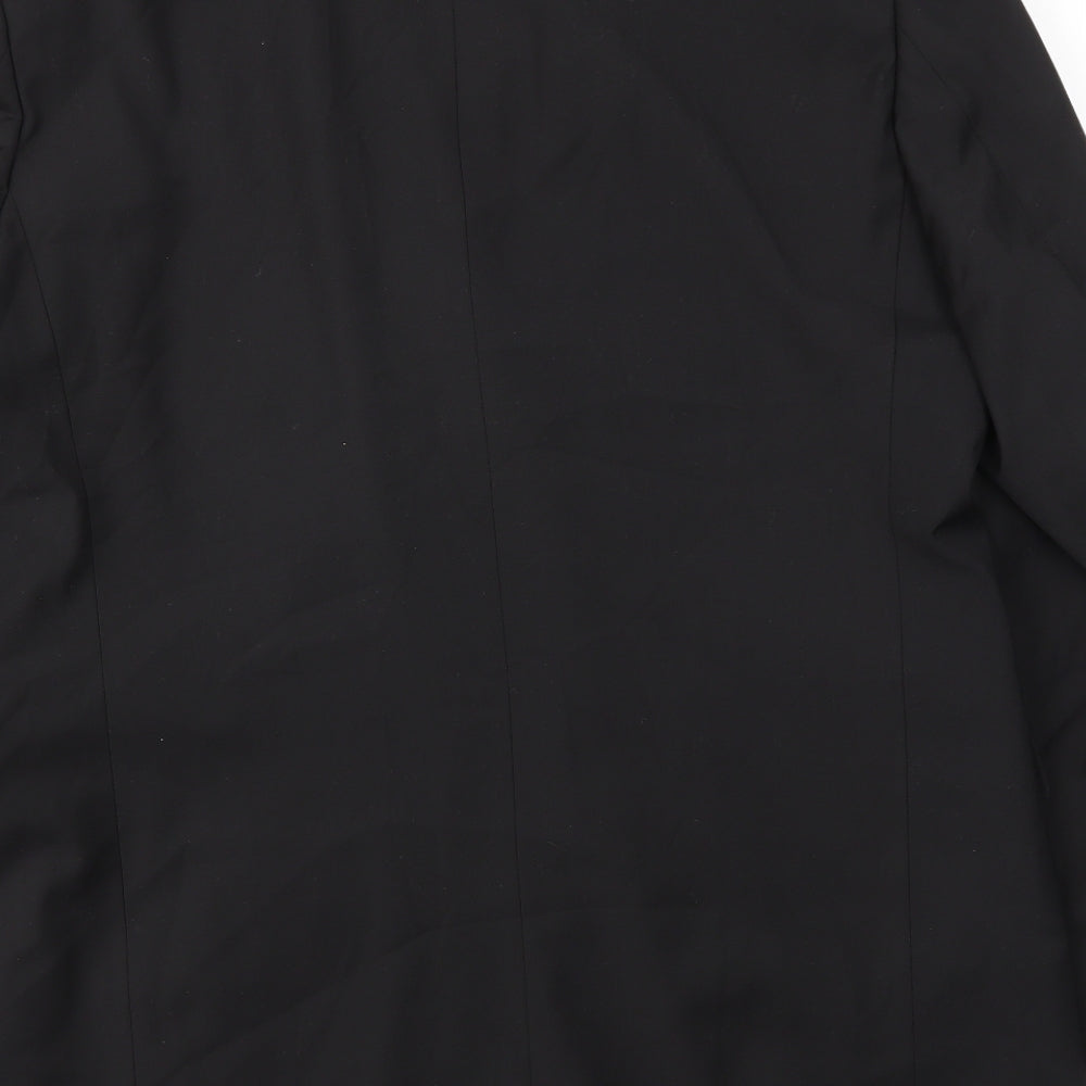 M&S Mens Black Jacket Blazer Size 42