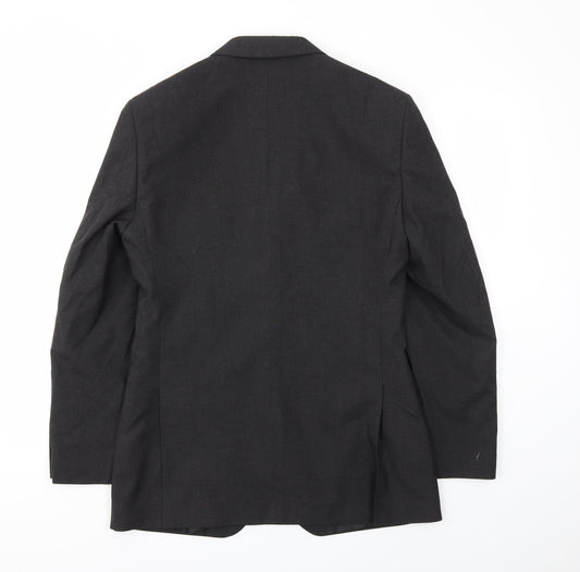 M&S Mens Grey Jacket Blazer Size 36