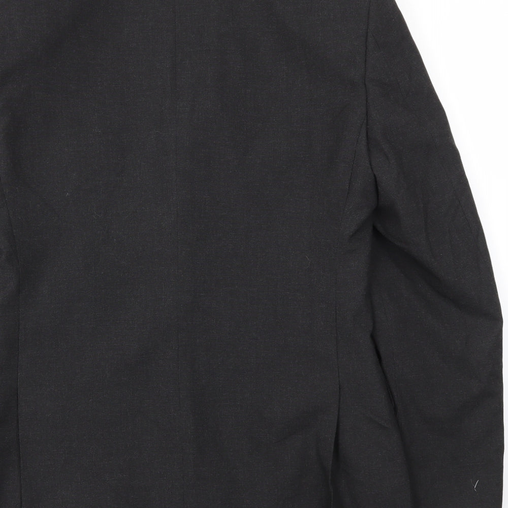 M&S Mens Grey Jacket Blazer Size 36