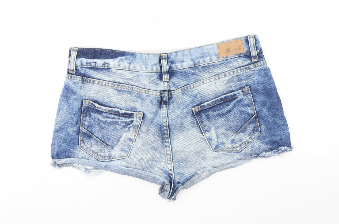 DEDNIM &CO Womens Blue   Cut-Off Shorts Size 12